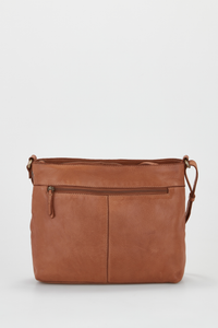 Ash Leather Large Crossbody Bag