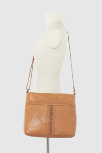 Ash Leather Large Crossbody Bag