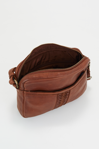 Ash Leather Crossbody Bag
