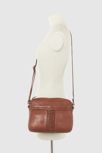 Ash Leather Crossbody Bag