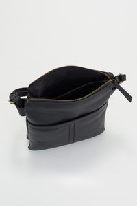 Bry Leather Slim Crossbody Bag