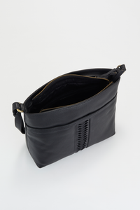 Ash Leather Large Crossbody Bag