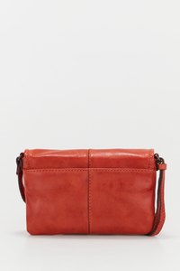 Alba Leather Small Flapover Bag