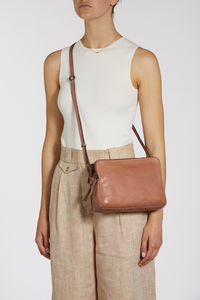 Maya Leather Compartment Bag