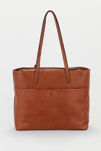 Pia Leather Tote Bag