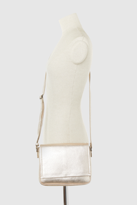 Bella Leather Flapover Bag