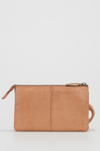 Angel Leather Wristlet