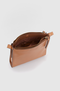 Calla Leather Slim Crossbody Bag