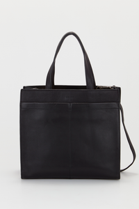 Lees Leather Square Shopper Bag