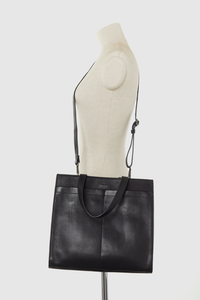 Lees Leather Square Shopper Bag