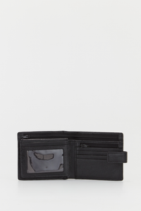 RFID Leather Tab Wallet