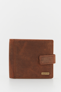 RFID Leather Tab Wallet