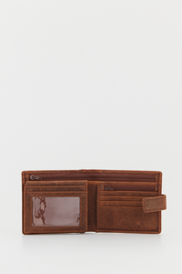 RFID Leather Tab Wallet