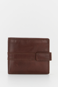 RFID Leather Tab Wallet