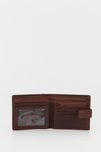 RFID Leather Tab Wallet