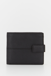 RFID Leather Tab Wallet