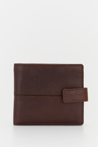 RFID Leather Tab Wallet