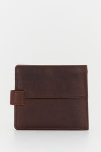 RFID Leather Tab Wallet