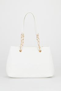 Cassie Quilted Tote Bag
