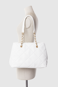 Cassie Quilted Tote Bag