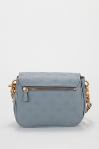 Izzy Peony Flap Crossbody Bag