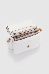 Izzy Peony Flap Crossbody Bag