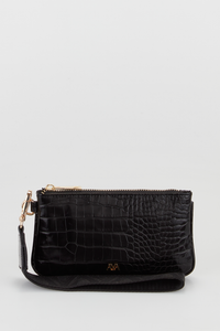 Croc Wristlet Wallet