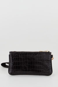 Croc Wristlet Wallet