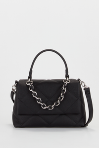 Cassie Quilted Small Flapover Bag