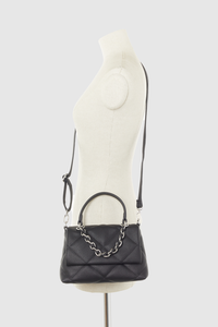 Cassie Quilted Small Flapover Bag