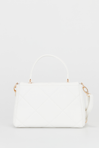 Cassie Quilted Small Flapover Bag