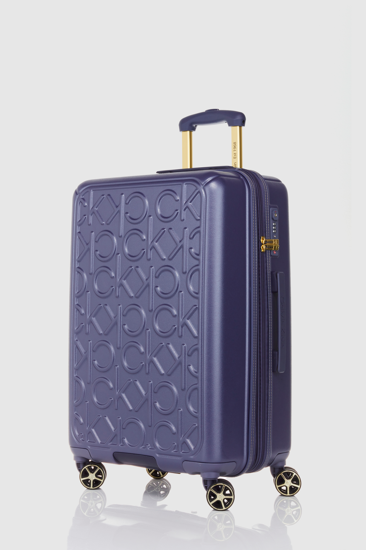 Calvin klein purple suitcase shop