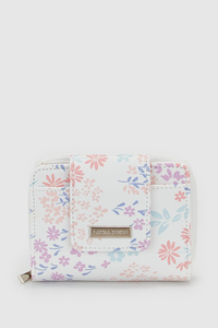 Floral Small Tab Wallet