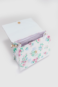 Floral Top Handle Bag