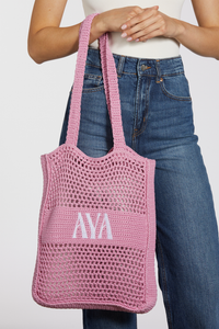Emmie Crochet Tote Bag