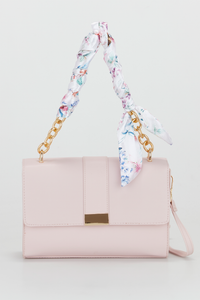 Shoulder Bag With Scarf