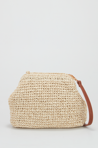 Straw Clutch Bag