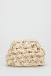 Straw Clutch Bag
