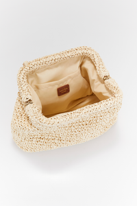 Straw Clutch Bag