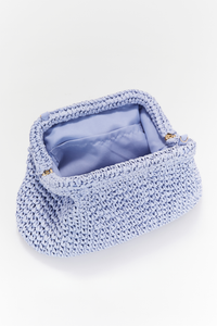 Straw Clutch Bag