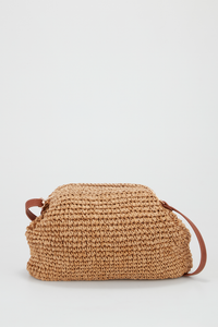 Straw Clutch Bag