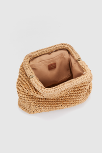 Straw Clutch Bag