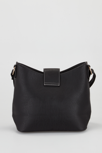 Buckle Tabover Bucket Bag