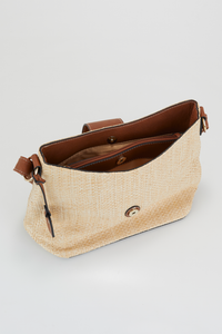 Straw Bucket Bag