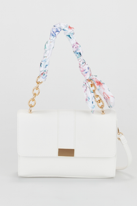 Shoulder Bag With Scarf