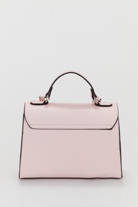 Embossed Top Handle Bag