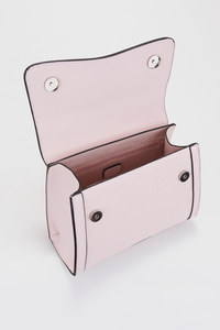 Embossed Top Handle Bag