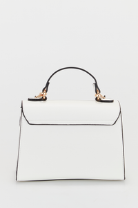 Embossed Top Handle Bag