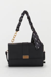 Shoulder Bag With Scarf