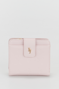Logo Embossed Small Wallet